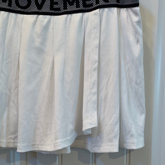 New FP Movement by Free People White Pleated Mini Skirt - Picture 2 of 8